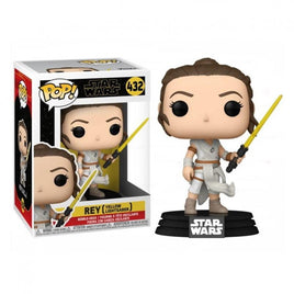 Funko Pop! Star Wars The Rise of Skywalker Rey with Yellow Saber