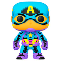 Funko POP! Marvel Captain America Black Light Exclusive