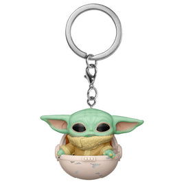 Llavero Funko Pocket POP Star Wars The Mandalorian Yoda The Child