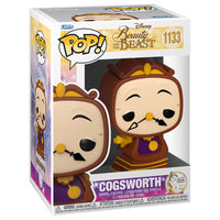 Funko Pop! Disney La Bella y la Bestia Cogsworth
