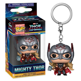 Llavero Funko Pocket POP Marvel Thor Love and Thunder Mighty Thor