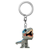 Llavero Funko Pocket POP Jurassic World 3 Velociraptor Blue