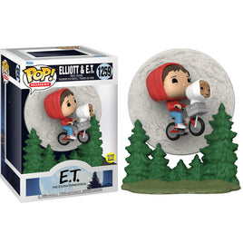 Funko Pop! E.T El Extraterrestre 40 th Elliott & E.T Flying