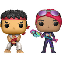 Funko POP! Fortnite Street Fighter Ryu & Brite Bomber Pack de 2