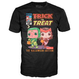 Funko POP! Boxed Tee Halloween Scarlet Vision Marvel