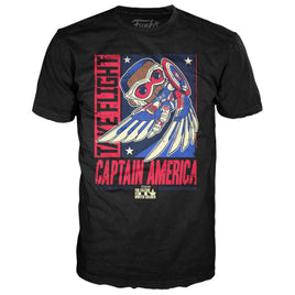 Funko POP! Boxed Tee Captain America