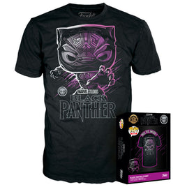 Funko POP! Boxed Tee Black Panther Marvel
