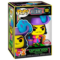 Funko POP! Disney Villains Hook Black Light Exclusive