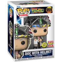 Set Funko POP! & Tee Regreso al Futuro Doc With Helmet
