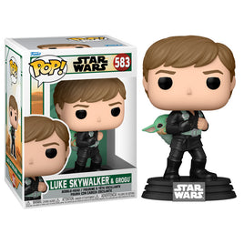 Funko POP! Luke Skywalker y Grogu - The Book Of Boba Fett
