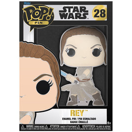 Funko POP! Pin Star Wars Rey 10cm