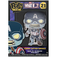 Funko POP! Pin Marvel What If Zombie Capitan America 10cm