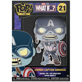 Funko POP! Pin Marvel What If Zombie Capitan America 10cm