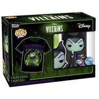 Set Funko POP! & Tee Disney Villanas Maléfica Exclusive