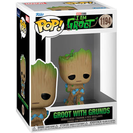 Funko POP! Marvel I am Groot - Groot with Grunds