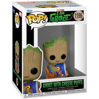 Funko POP! Marvel I am Groot - Groot with Cheese Puffs