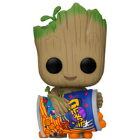 Funko POP! Marvel I am Groot - Groot with Cheese Puffs