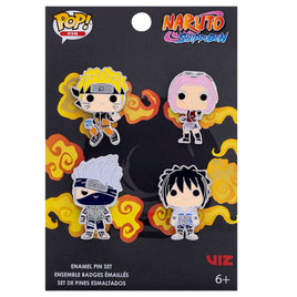 Funko POP! Pin Blister 4 Pins Naruto Shippuden