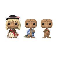 Funko POP! E.T. 40th Anniversary - Pack de 3 Figuras E.T. 9 cm SPECIAL EDITION