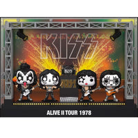 Funko POP! Kiss Pack de 4 Moments DLX - Alive II 1978 Tour 9 cm
