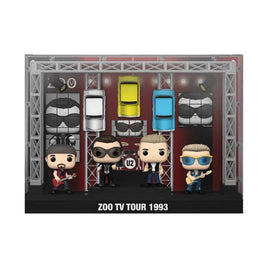 Funko POP! U2 Pack de 4 Moments Zoo TV 1993 Tour 9 cm