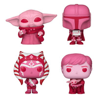 Star Wars Valentines Pack de 4 Funko Pocket POP! Vinyl 4 cm