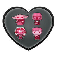 Star Wars Valentines Pack de 4 Funko Pocket POP! Vinyl 4 cm