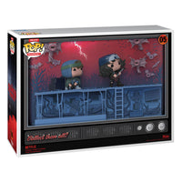 Funko POP! Moments Deluxe Stranger Things Phase Three - Dustin, Eddie and Demobats