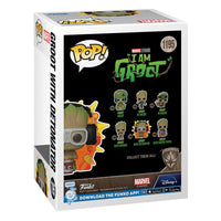 Funko POP! Marvel I am Groot - Groot with Detonator