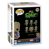 Funko POP! Marvel I am Groot - Groot with Cheese Puffs