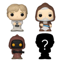 Funko Bitty POP! Blister 4 figuras Star Wars Luke